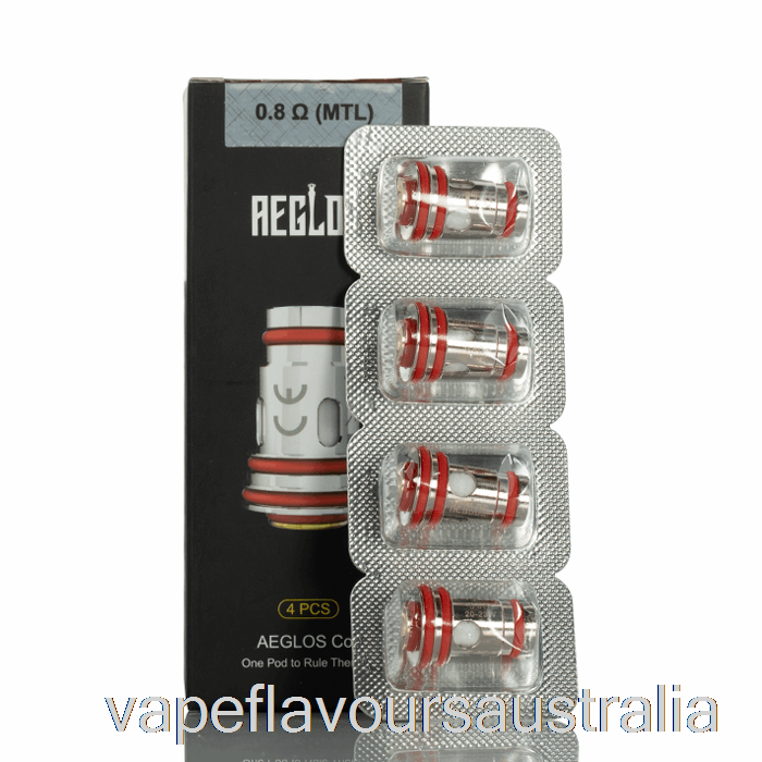 Vape Nicotine Australia Uwell AEGLOS Replacement Coils 0.8ohm Regular Coils